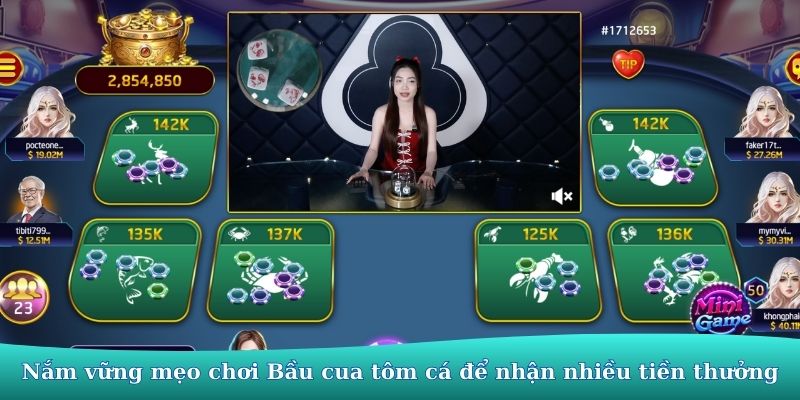 Bầu cua tôm cá 